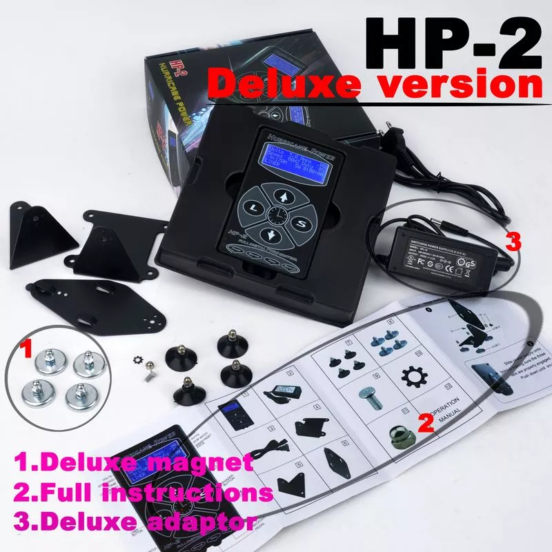 100% d'alimentation originale de l'ouragan HP-2 Tattoo Box Green Box