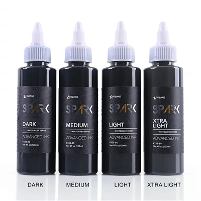 4oz 120ml Organic Long - Encre de tatouage blanche durable durable