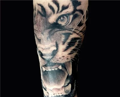 tatouage de tigre