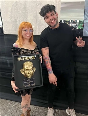 L'artiste SPARK ProTeam @arbi-tattoo remporte la première place en aquarelle ...
