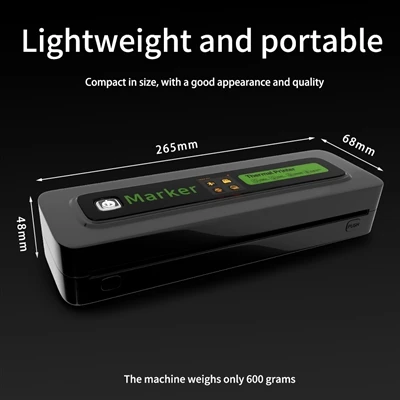Dernière imprimante à transfert thermique SPARK : compacte, claire et durable.