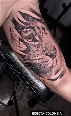 Que signifie le tatouage demi-tigre?