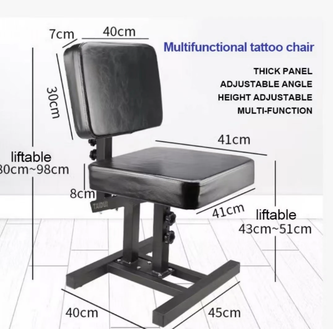 Chaise de tatouage pratique