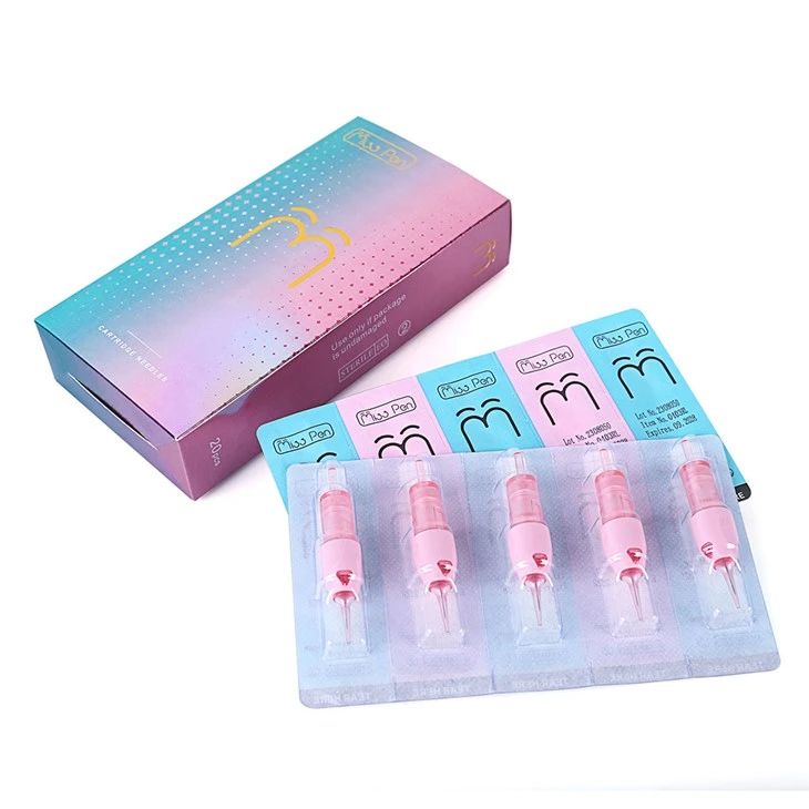 Aigne de membrane souple de qualité supérieure de qualité supérieure professionnelle pour le tatouage des sourcils sans effort maquillage permanent