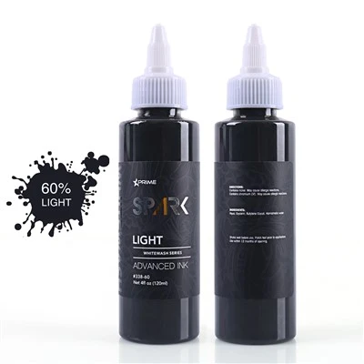 4oz 120ml Organic Long - Encre de tatouage blanche durable durable