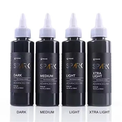 High - Quality Spark les plus récents 4oz * 4 Ensemble de tatouage temporaire imperméable