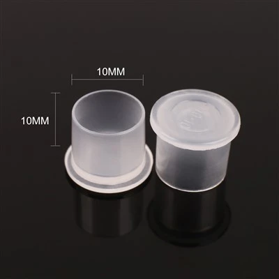 Tatte à encre de tatouage en plastique portable jetable avec base épaissie - disponible dans divers modèles, adapté à une utilisation de beauté et de soins personnels.