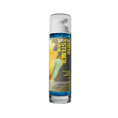 Gel pour pochoir de tatouage idéal, transparent, biologique, 5 oz, confortable, à séchage rapide et durable