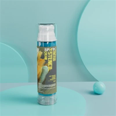 Gel pour pochoir de tatouage professionnel - 5oz Formule biologique, gel de transfert transparent à séchage rapide-