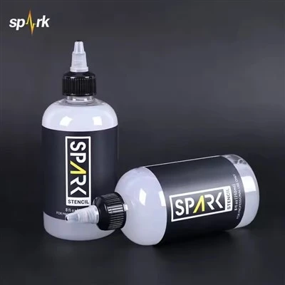 Smooth Stuff 4 fl oz Gel de transfert de pochoir liquide lavable pour les artistes de tatouage du corps et du pied Technologie de l'aspirateur