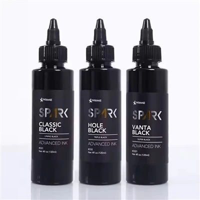 Spark Factory Custory High Quality Black Wash Pigment Colomber Mixer Triple Professional Vice Black Tattoo Encre