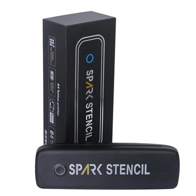 Spark Temporary Portable High Efficiency Wireless Bluetooth Tattoo Imprimante pour le matériel en papier d'art corporel
