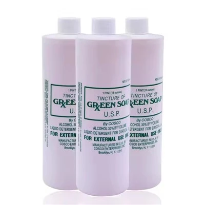 Tatouage stérilisé mousse de savon vert