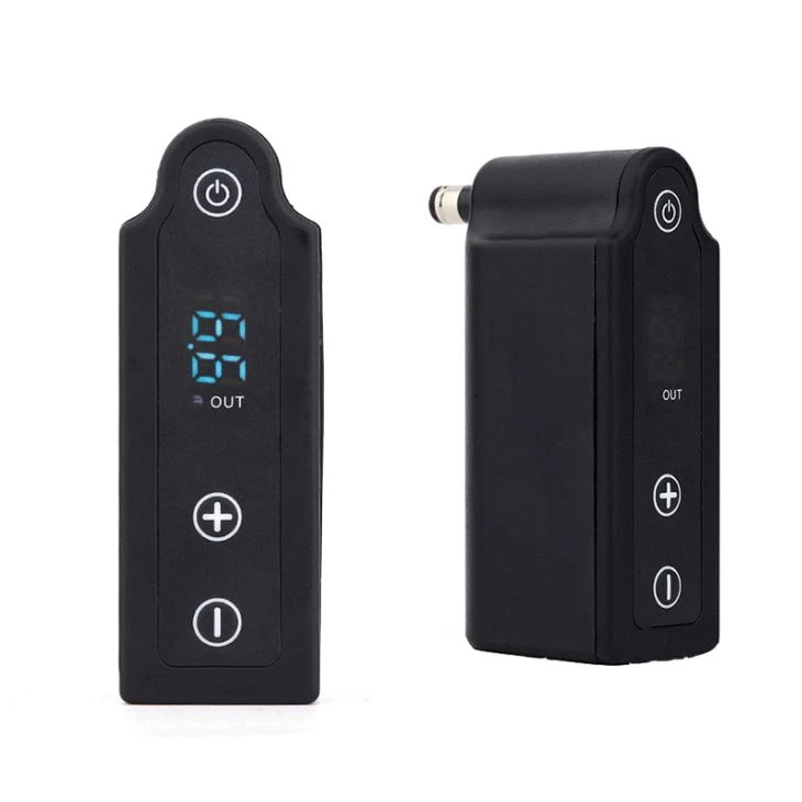 LED RCA tatouage sans fil alimentation portable stylo de tatouage alimentation