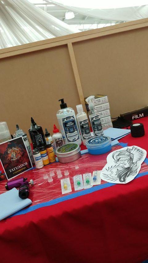 Cartouches d'allumage dans le tatouage Expo Teotihuacan 2019