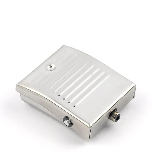 Footswitch en acier inoxydable à usage intensif pour tatouage