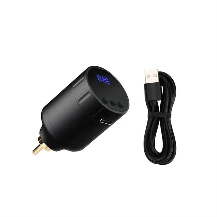 Alimentation d'énergie sans fil de tatouage de batterie de tatouage de 32*32*62MM sans fil
