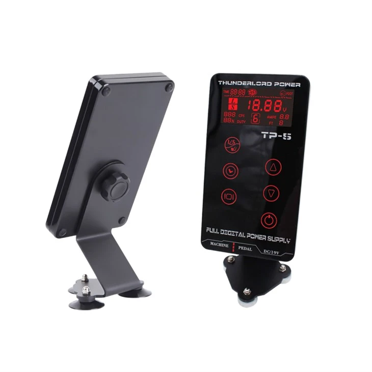 Alimentation électrique pour Machines à tatouer, écran LCD