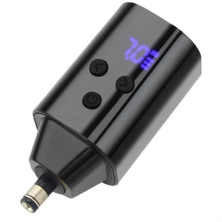 Batterie de tatouage de haute qualité 5V 1500mA RCA/DC, alimentation sans fil pour tatouage