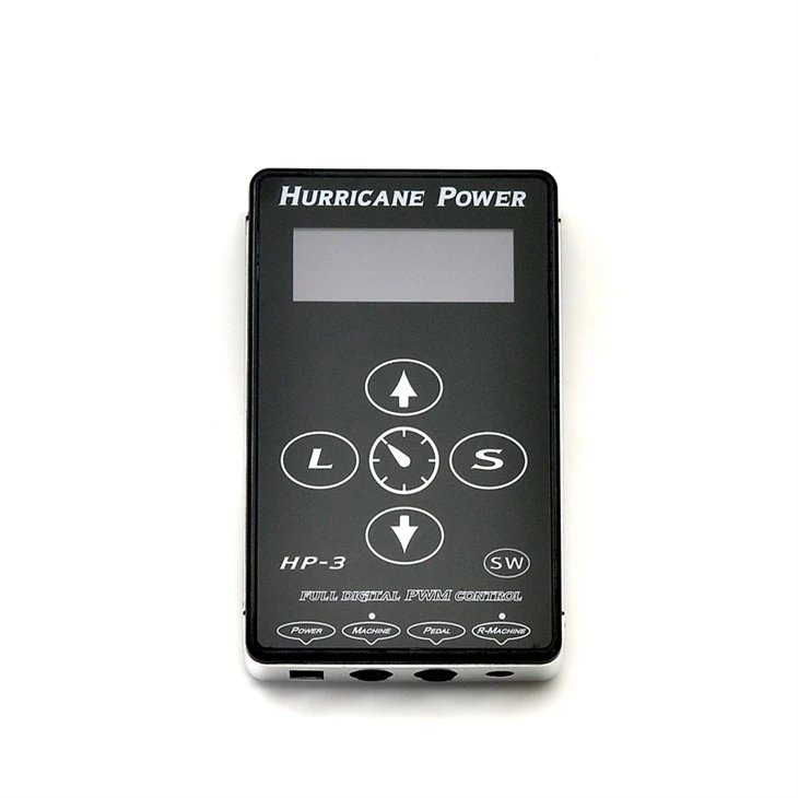 Mini alimentation pour tatouages, fournitures de tatouage LCD
