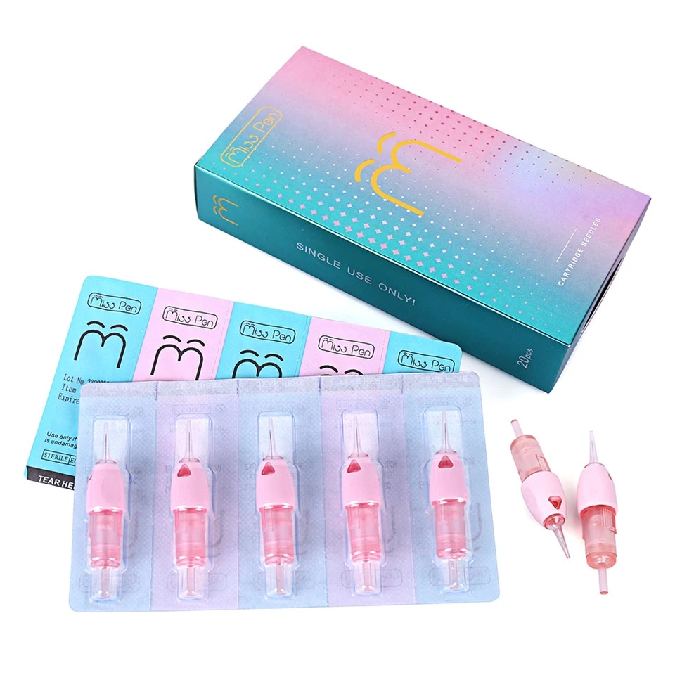 Cartouche SPARK Misspen PMU jetable, 20 pièces/boîte, aiguille de tatouage stérile, pour sourcils, nouveauté pièces/boîte