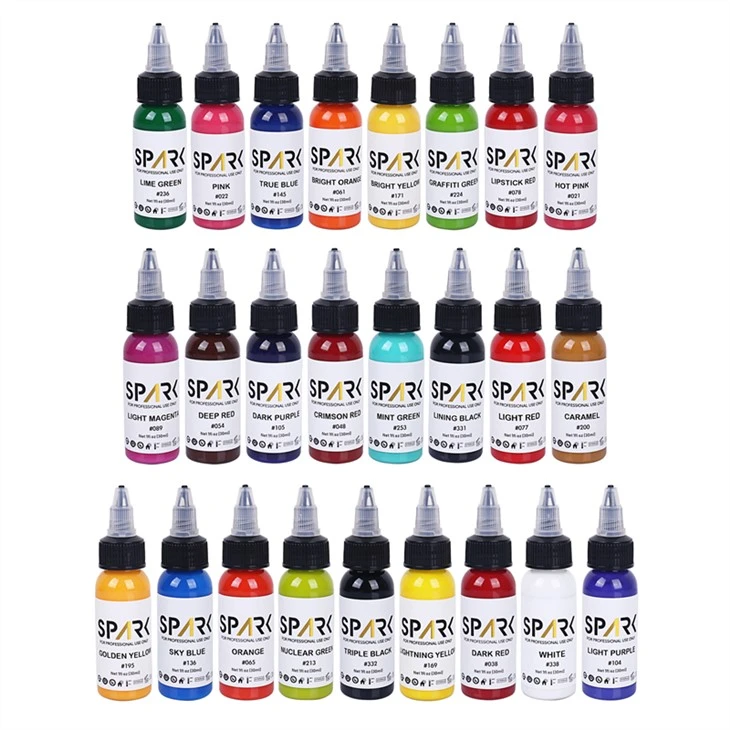 Encre de tatouage pigmentée Encre de tatouage végétalienne Encre de tatouage 30 ml