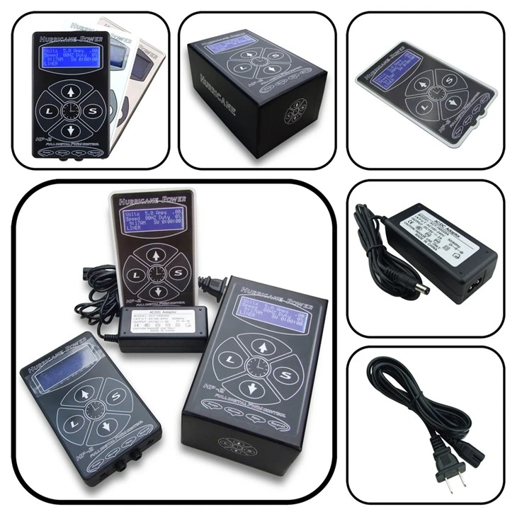 Alimentation électrique pour tatouage numérique, pour Machines à tatouer, alimentation électrique pour tatouage