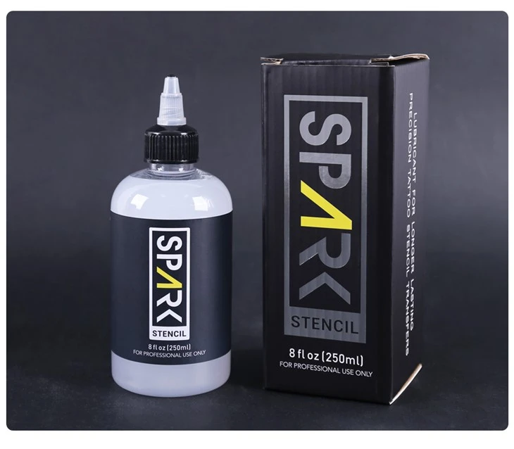 Encre professionnelle de pochoir de tatouage de crème de transfert de tatouage de 8oz 250ml