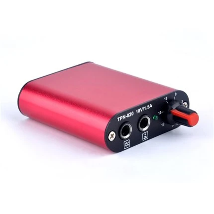 Alimentation électrique pour tatouage, coque en aluminium, Mini alimentation pour tatouages