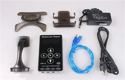 Alimentation électrique pour machines à tatouer, tactile à la main