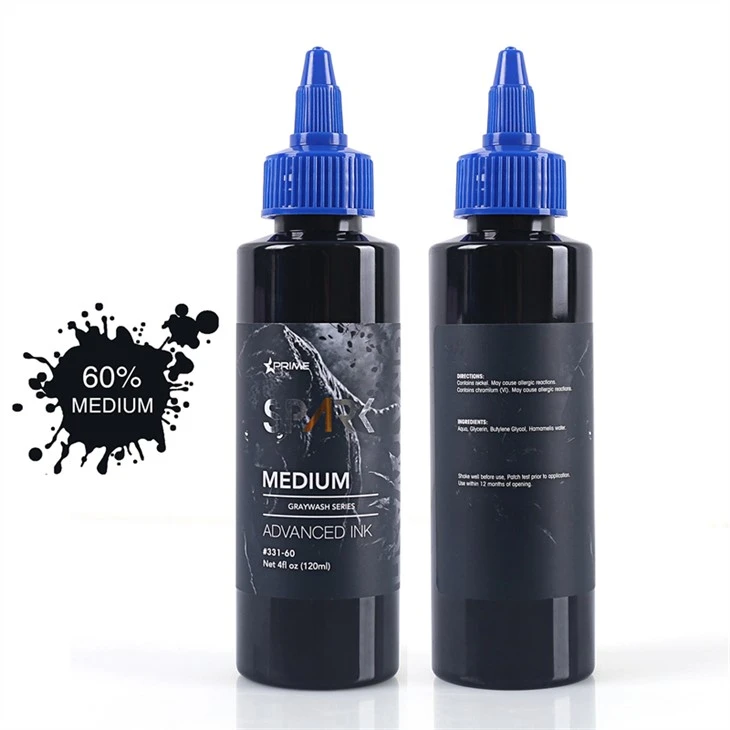 Spark Tattoo Ink Encre de tatouage végétalienne Encre de tatouage 4 oz