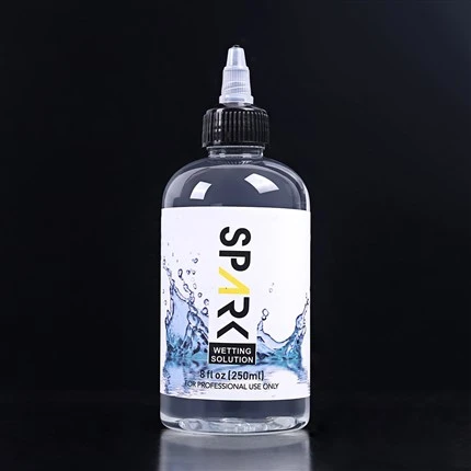 Solution mouillante de tatouage d'étincelle de 240ML 8OZ, Solution de mélange de tatouage d'étincelle, encre de tatouage d'étincelle